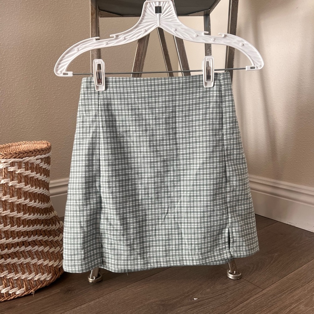 Brandy Melville Green Cara Skirt